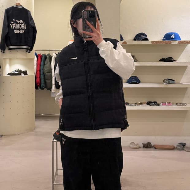 나이키 acg 올드스쿨 립스탑 다운 푸퍼 베스트 U994