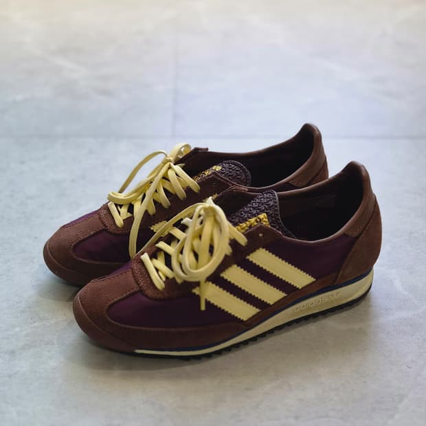 아디다스 SL 72 OG 마룬 올모스트 옐로우