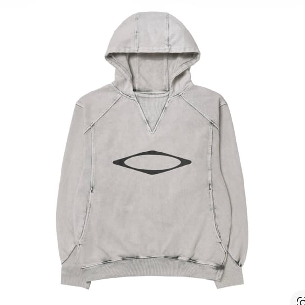 미스치프 블리치드 풀오버 후드 블리치드 카키