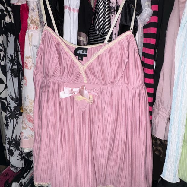 질스튜어트 오네갸루 히메갸루 모리걸 탑 슬립 슬리브리스