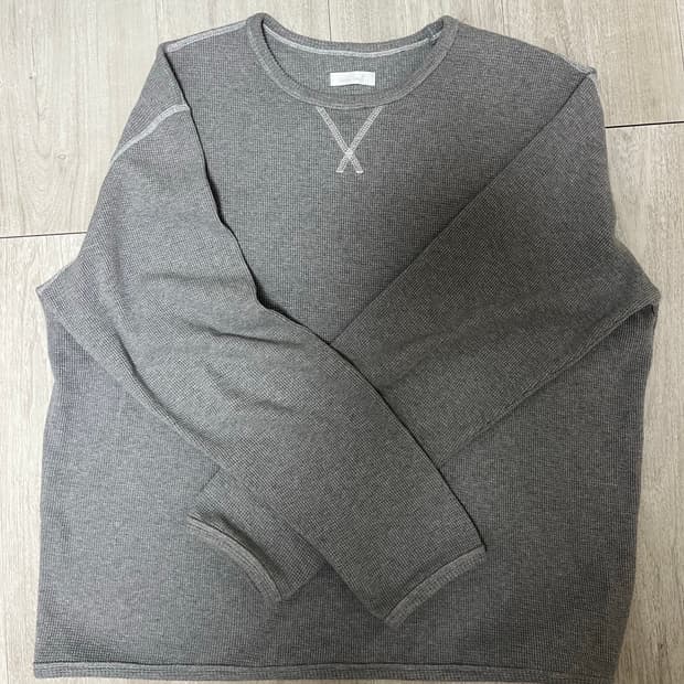 씨솔트 와플 립 롱슬리브 3사이즈