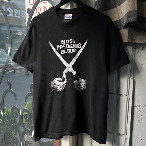00's Black Flag 블랙 플래그 티셔츠 빈티지 밴드 티셔츠