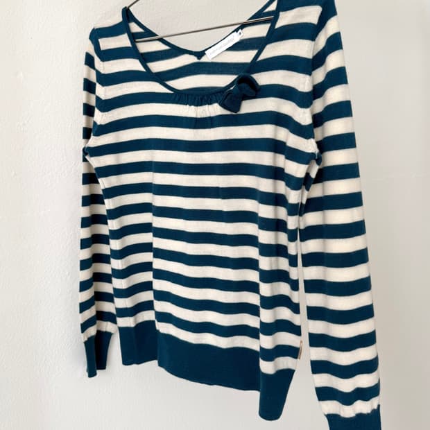 Earth&music ecology 리본 니트