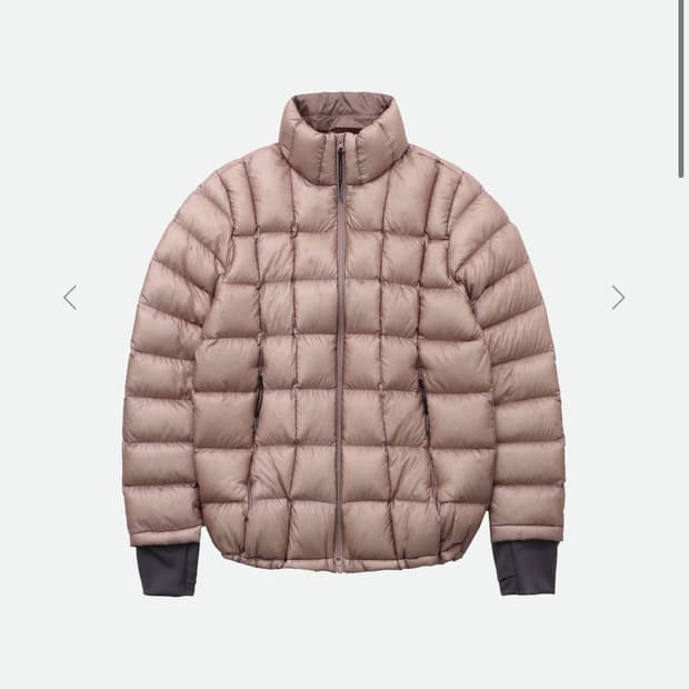 999휴머니티 라이트 다운 마룬 1