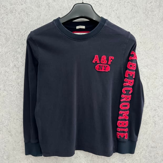 90 아베크롬비 y2k 여자 대장급 롱슬리브 긴팔 티셔츠