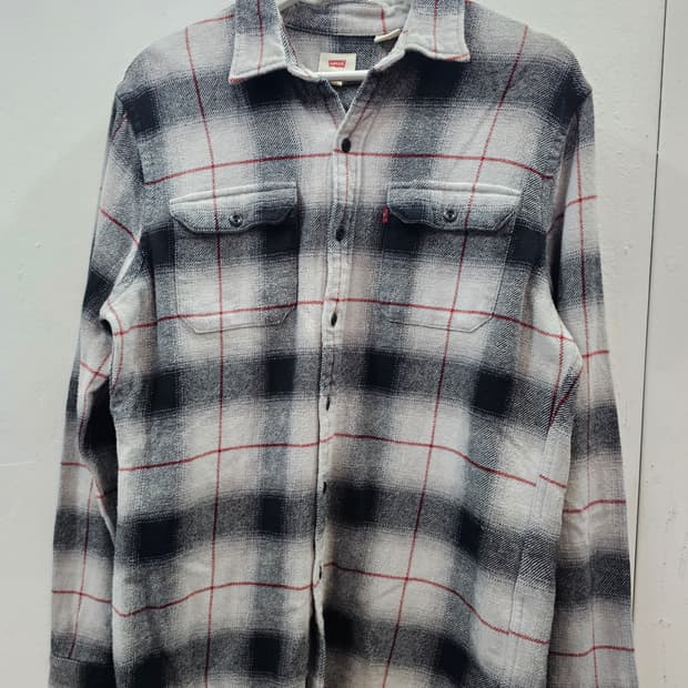 리바이스 플라넬 체크 셔츠