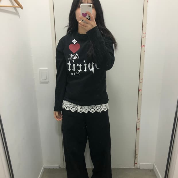 I 🤍 Sprit long sleeve shirt