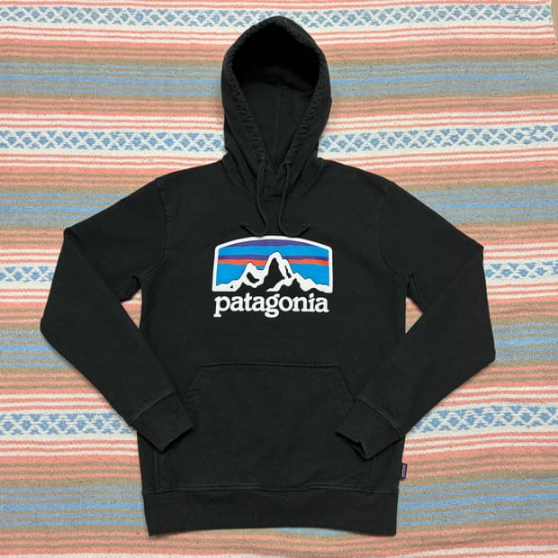 USA 빈티지 파타고니아 정품 빅로고 후드티