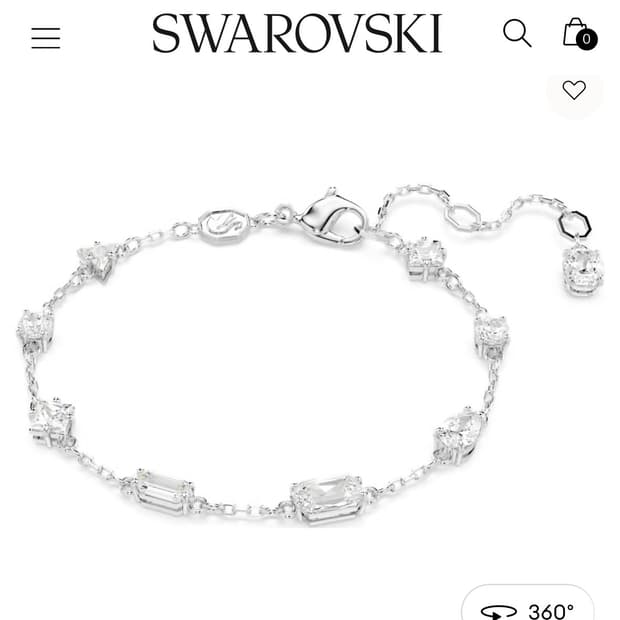 [새상품] 스와로브스키 팔찌 메스메라 Mesmera 