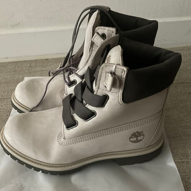 팀버랜드 6인치 부츠 워커 라이트 그레이 245
