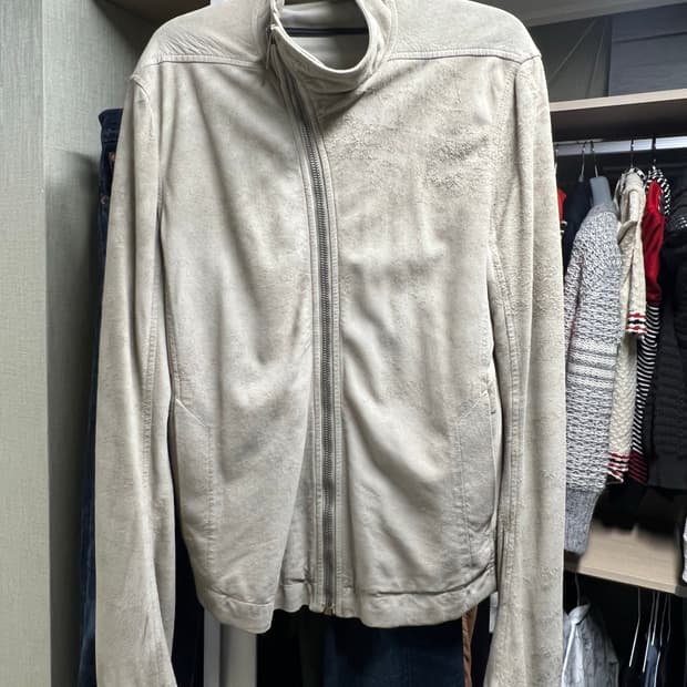 릭오웬스 가죽자켓 