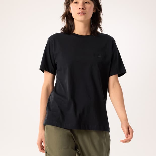 아크테릭스 크래그 코튼 리틀 버드 크루 넥 셔츠 SS 여성 정품