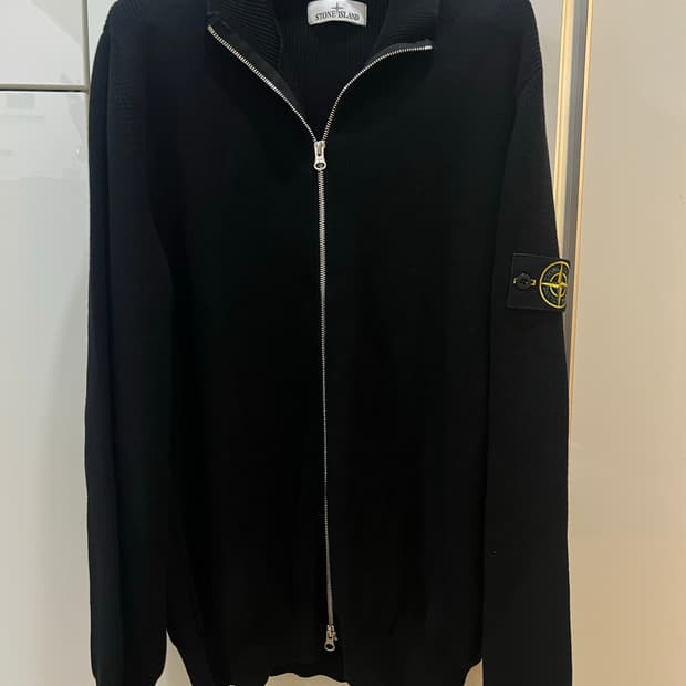 24fw 스톤아일랜드 니트집업가디건 xl (새상품급)