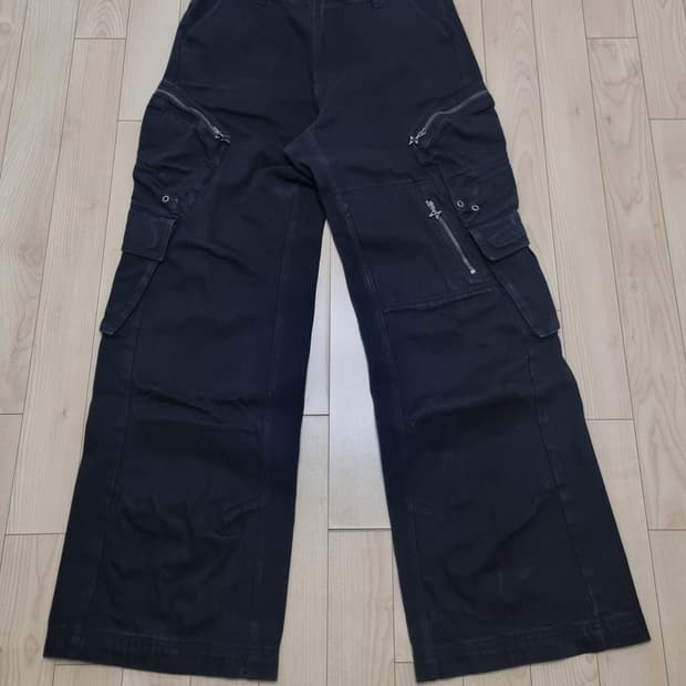 [L] BLR 비엘알 멀티 포켓 와이드 카고 팬츠 초판
