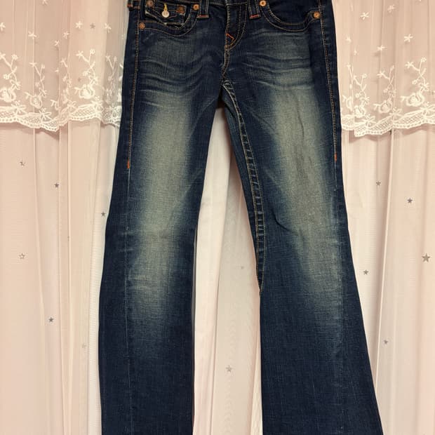 트루릴리젼 로우라이즈 부츠컷 데님진 26