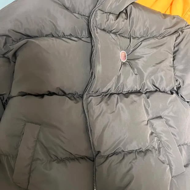 베이프 패딩 블랙