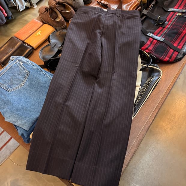 80 ~ 90S 맨즈 비기 X 벤 로데오 콜라보 영국원단 일본생산 슬랙스