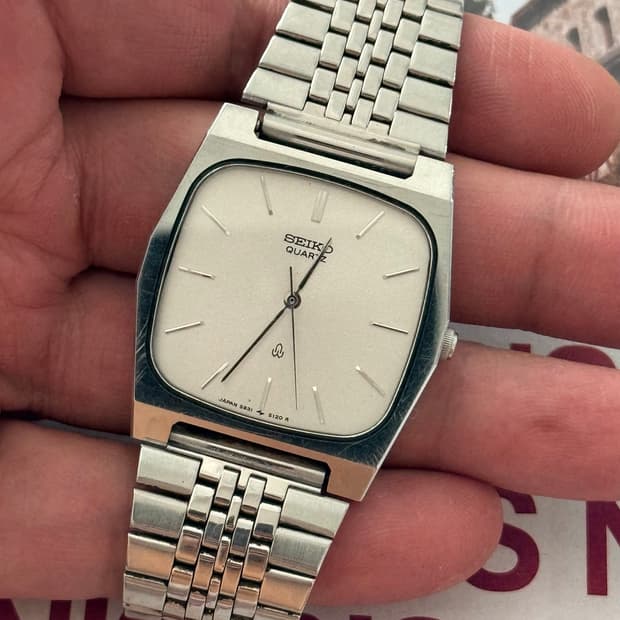Seiko 세이코 쿼츠 스퀘어 옥타곤 1979