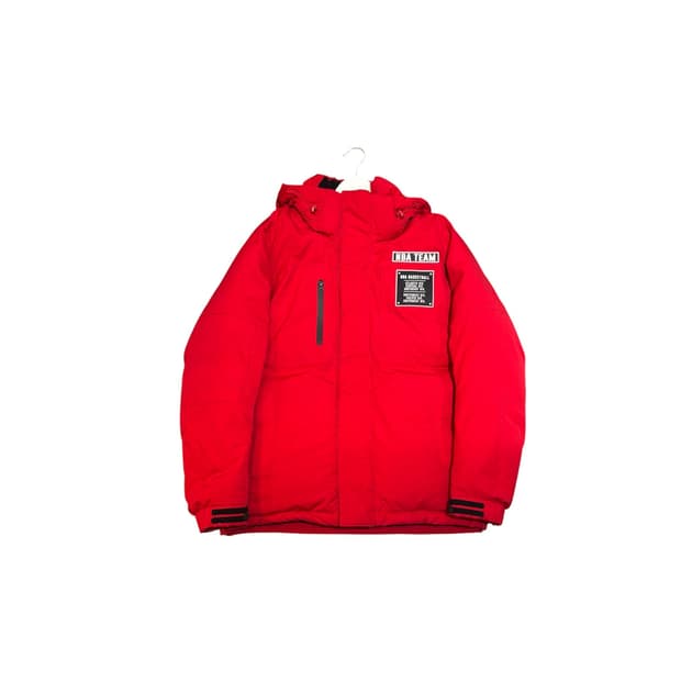 NBA 오리털패딩 레드 M사이즈