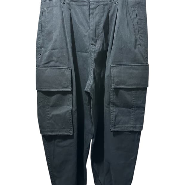 송지오옴므 카고 벌룬 코튼 팬츠 블랙 50사이즈
