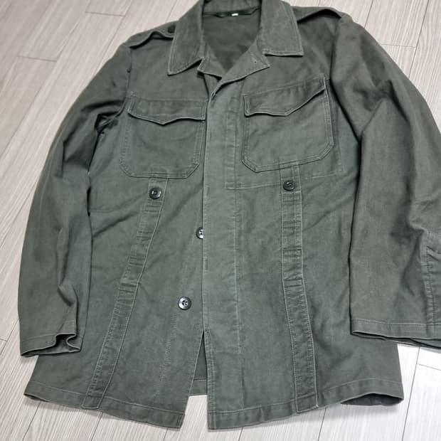 독일군 HBT 카키 야상 남방 셔츠형 자켓(95-100)