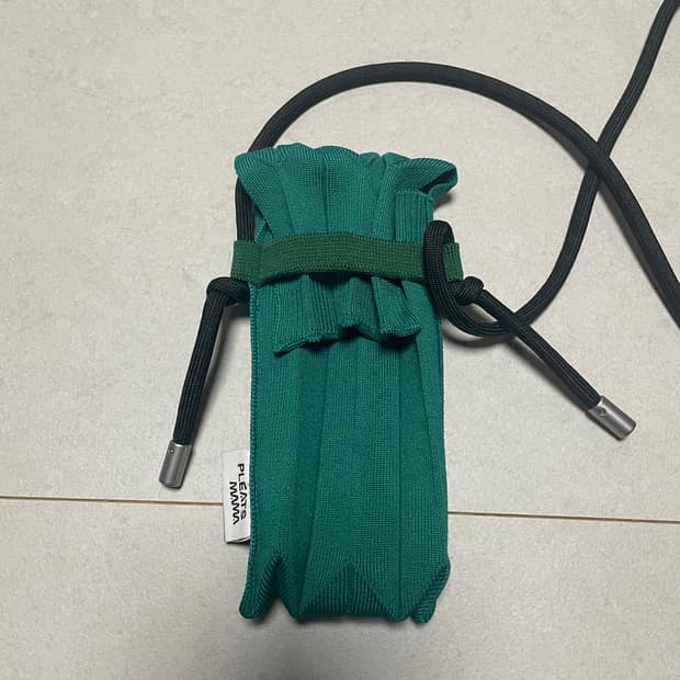 플리츠마마 나노백 그린