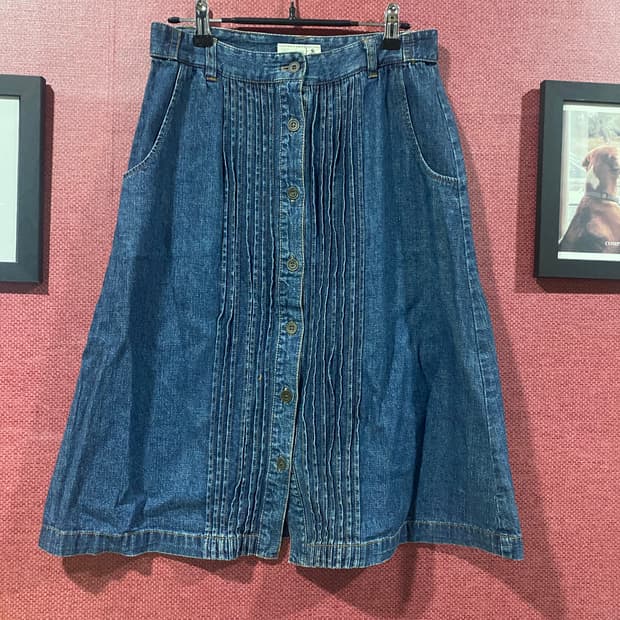SM2 데님 롱 스커트 M
