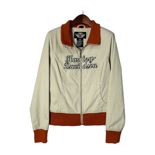 [Harley Davidson] 할리데이비슨 배색 집업자켓