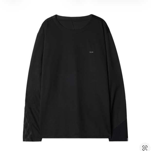  Xlim ep.6 01 슬리브 티셔츠 블랙