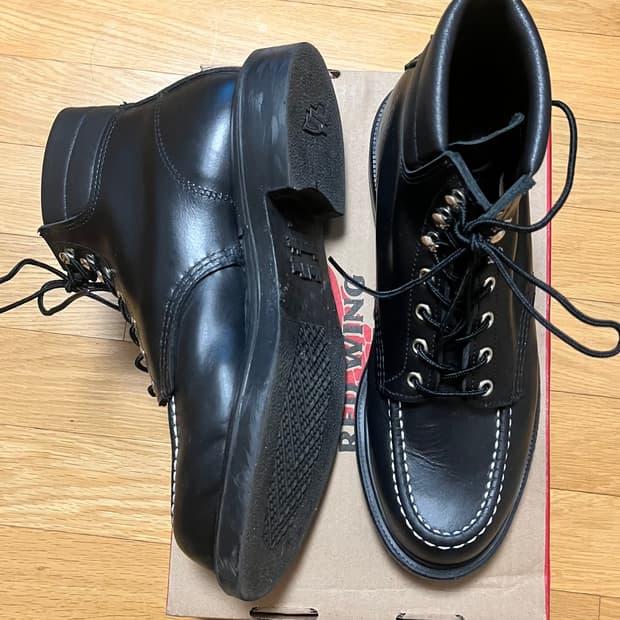 레드윙 슈퍼솔 6인치 목토 8133 - 블랙크롬