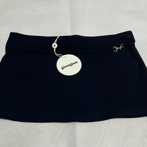 [S,M]기마구아스 CAROLINA 벨트 미니 스커트/블랙