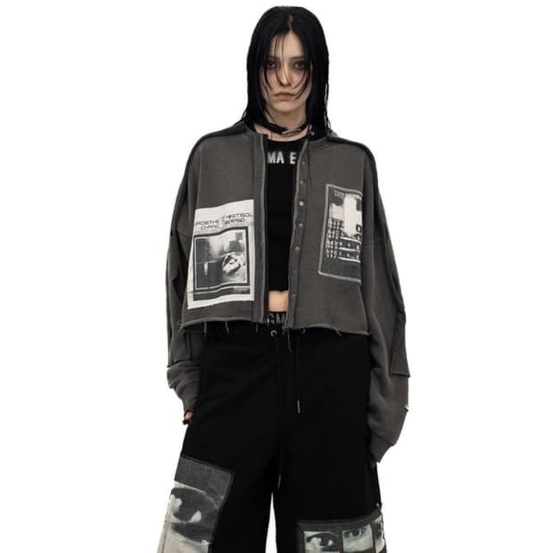 dogmaehks 집업 다크그레이