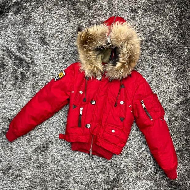 디스퀘어드 구스다운 패딩 자켓 (38)