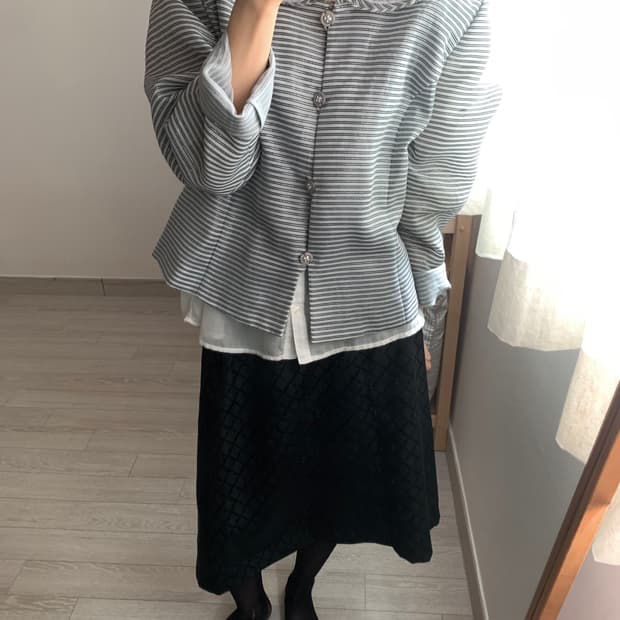 silk puff jacket
