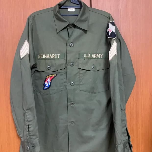 [MIL] U.S.ARMY OG507 임진스카웃 자켓 14 1/2 사이즈