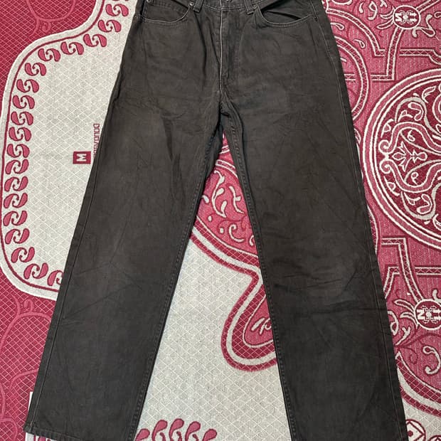 리바이스 502  브라운 데님