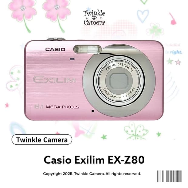 (카리나pick✨)Casio Exilim 카시오 엑슬림 EX-Z80