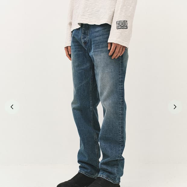 S) 서피스에디션 lost straight denim