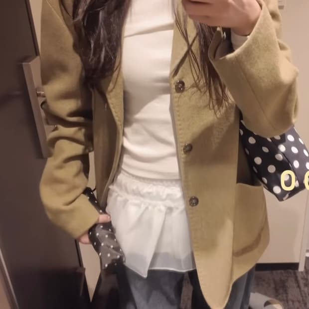 zeezeezee 레이어드 스커트 (현진님 착용)