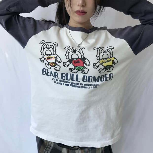 Bear Bull Bomber 티셔츠