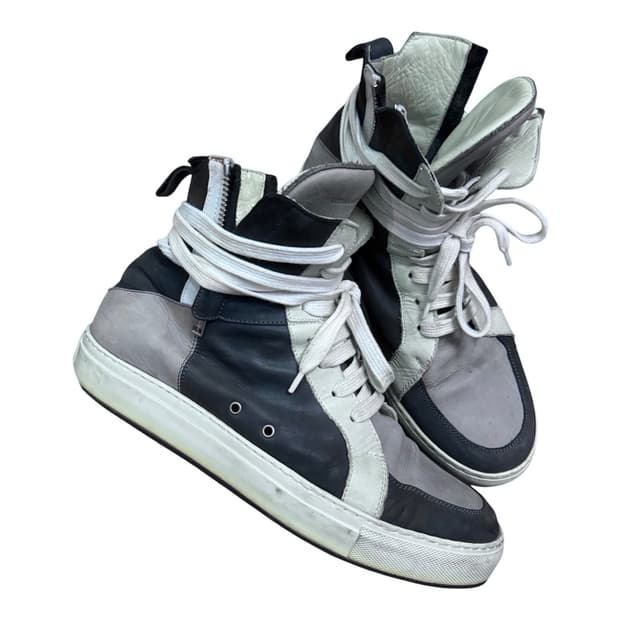 Kris van assche multi lace high top
