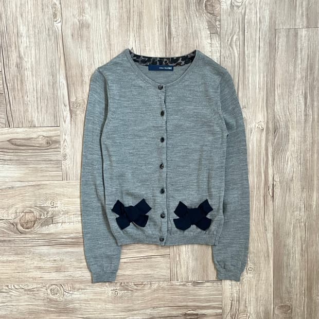 IENA SLOBE 리본 포켓 가디건