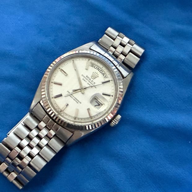 (2/2) 롤렉스 데이데이트 1803 화이트골드