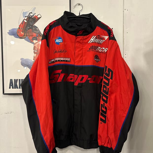 XL)스냅온 레이싱 자켓
