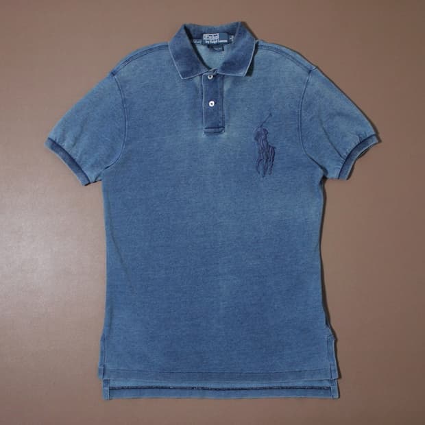 Polo 폴로 랄프로렌 데님 워싱 빅포니 반팔 