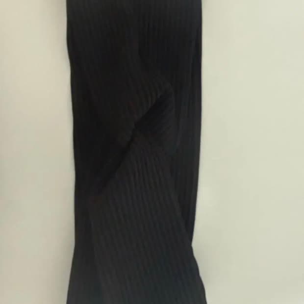 earthjigu 어스지구 Pleats hairband 헤어밴드 블랙