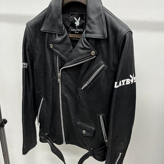 105) 플레이보이x휴먼비잉 가죽 라이더