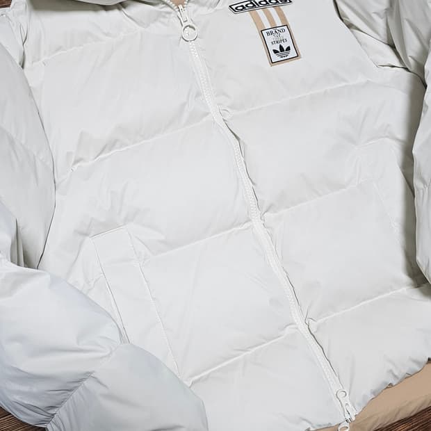 아디다스 리버시블 다운 양면 패딩 KR S