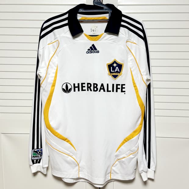 07-08 LA 갤럭시 홈 긴팔 아디다스 유니폼