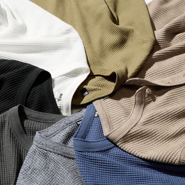 [XL] 유니클로 헨리넥 4팩